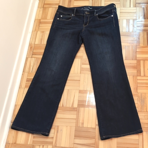 American Eagle Outfitters Denim - American Eagle dark wash slim boot cut size 14